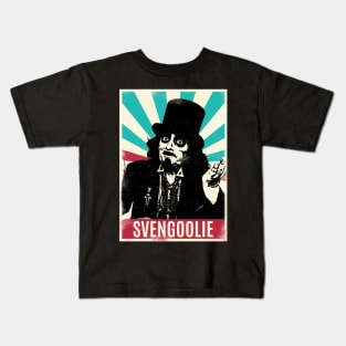 Vintage Retro Svengoolie Kids T-Shirt